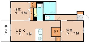 伊賀駅 徒歩3分 1階の物件間取画像